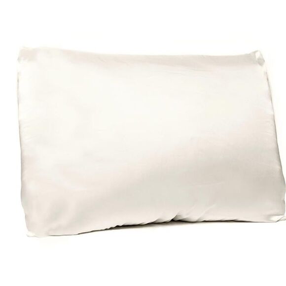 Pillowcase Silk and Bamboo Dual Sided in Warm White - Picture 2 of 5